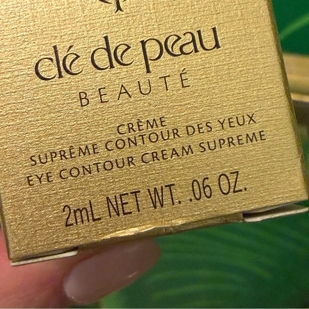 NWT Clé de Peau Beauté Eye Contour Cream Supreme Mini 2ml